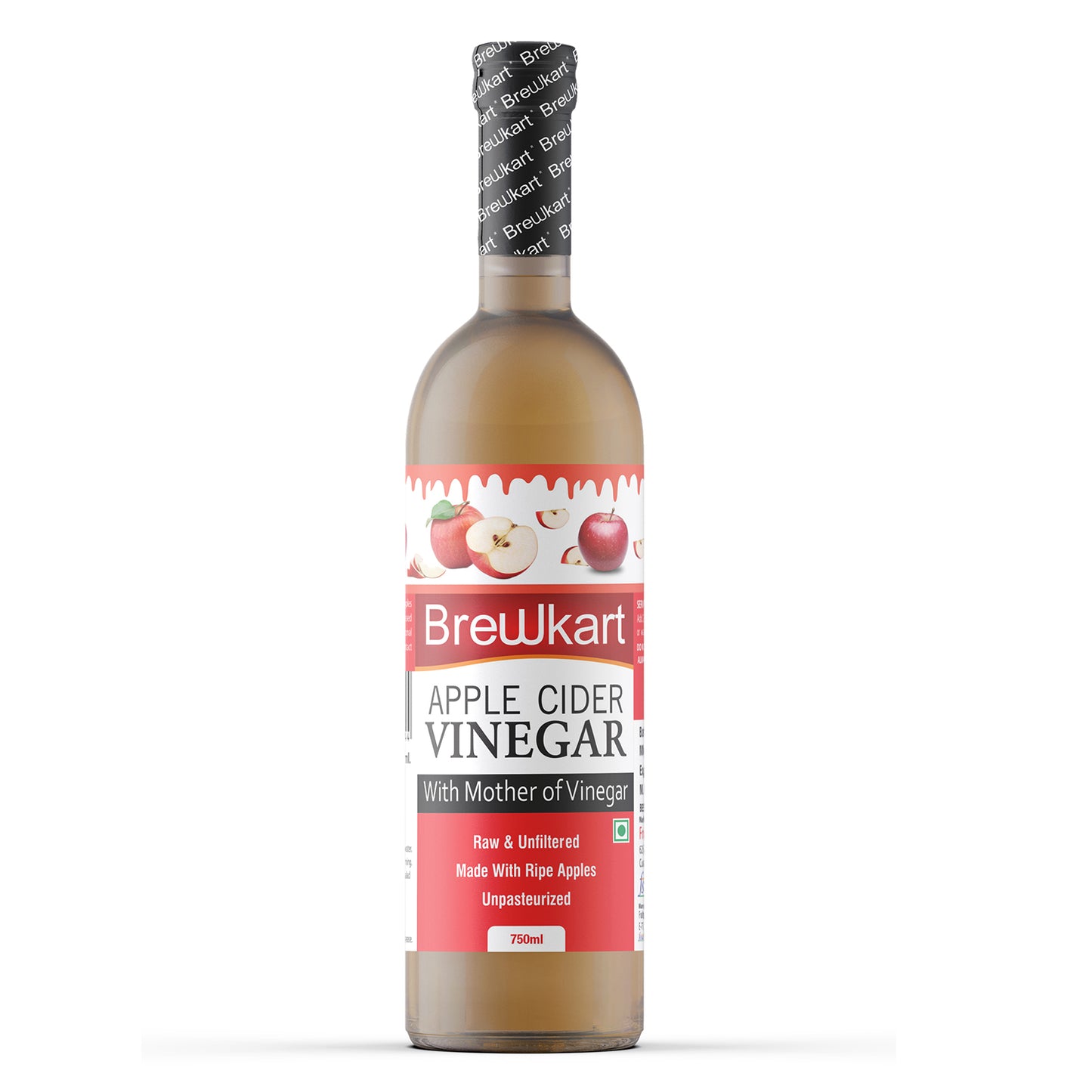 Brewkart Apple Cider Vinegar With Mother 250ml