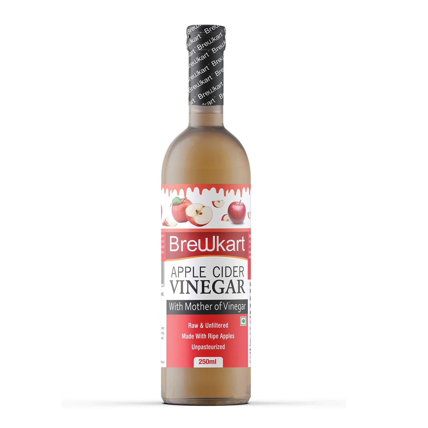 Brewkart Apple Cider Vinegar With Mother 250ml