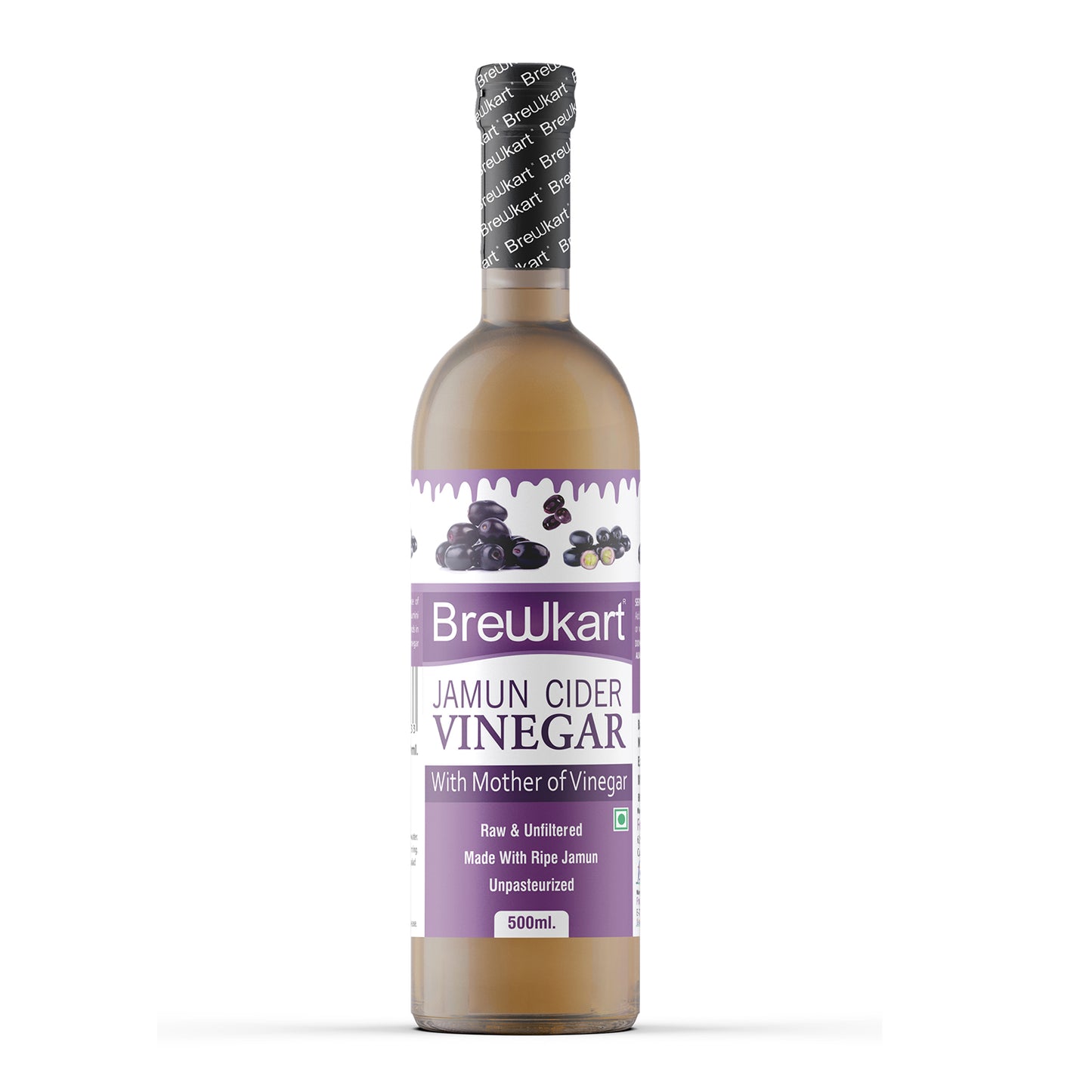 Brewkart Jamun Cider Vinegar With Mother 500ml