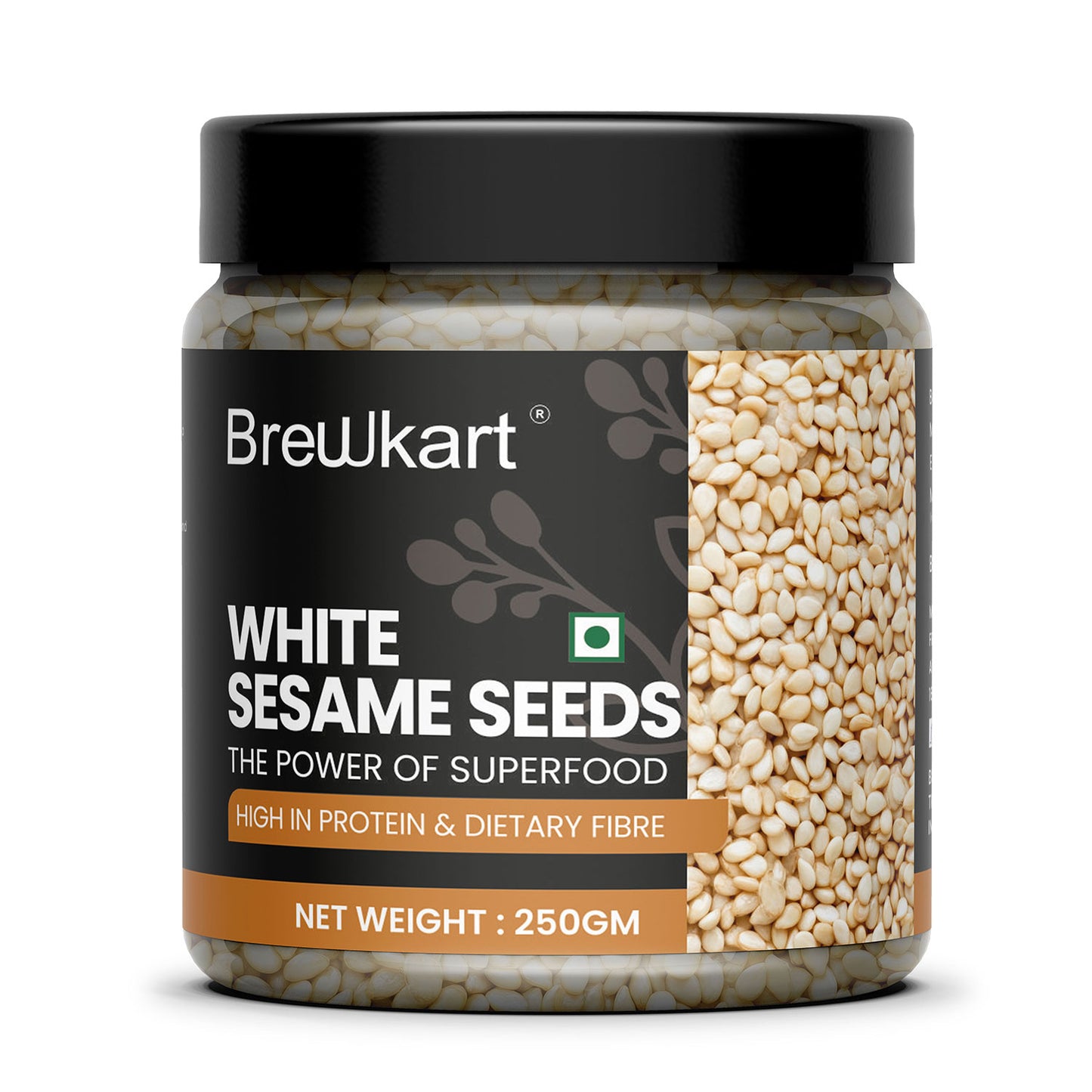 Brewkart White Sesame Seeds 250g